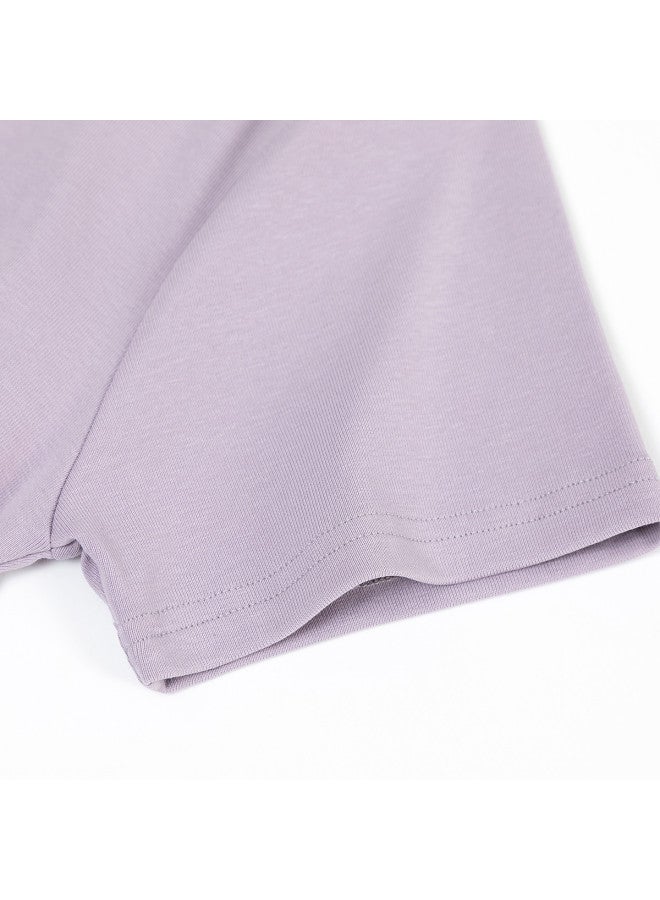 Jeanswest Women'S Short Sleeve T-Shirt, Summer High-End Solid Color Square Neckline, Petite-Friendly Youthful Slimming Midriff Pleated Top - Image 5