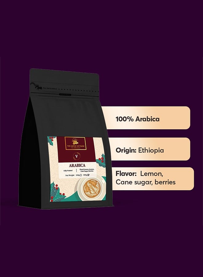 The Caphe Vietnam Specialty Arabica Whole Beans Coffee - 500 G | 100% Arabica, Fully Washed | Specialty Coffee - Arabica Whole Coffee Bean - Image 4