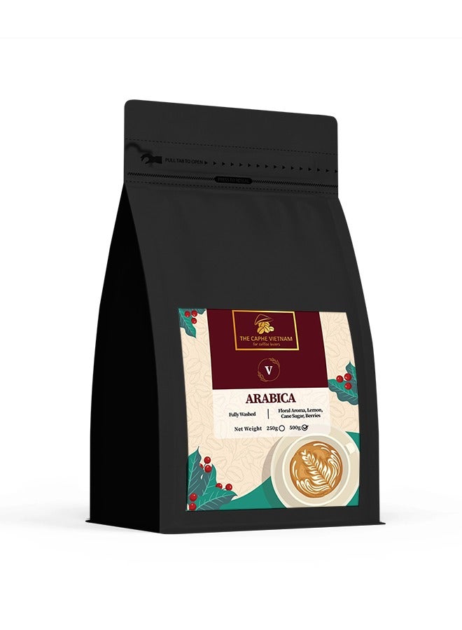 The Caphe Vietnam Specialty Arabica Whole Beans Coffee - 500 G | 100% Arabica, Fully Washed | Specialty Coffee - Arabica Whole Coffee Bean - Image 1