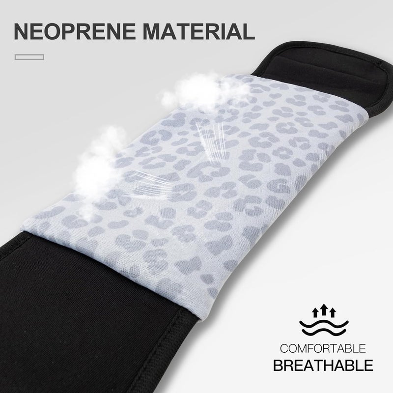 Jueachy Running Belts for Women Waterproof Fanny Pack Running Waist Pouch Phone holder Adjustable Sports Money Belt with Headphone Port - Image 4