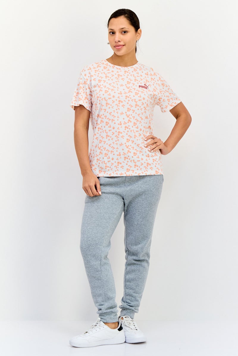 PUMA Women Sportswear Fit Short Sleeves Outdoor T-Shirt, Multicolor - Image 4