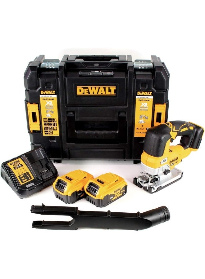 DeWalt 18V XR Top Handle Jigsaw with 2 Batteries - Image 1