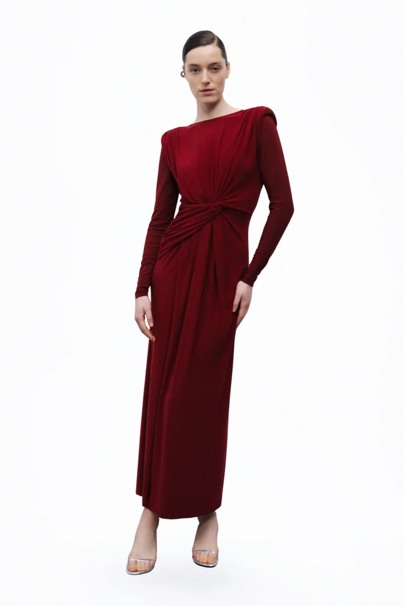 نوكتورن Maxi Dress with Twirl Detail