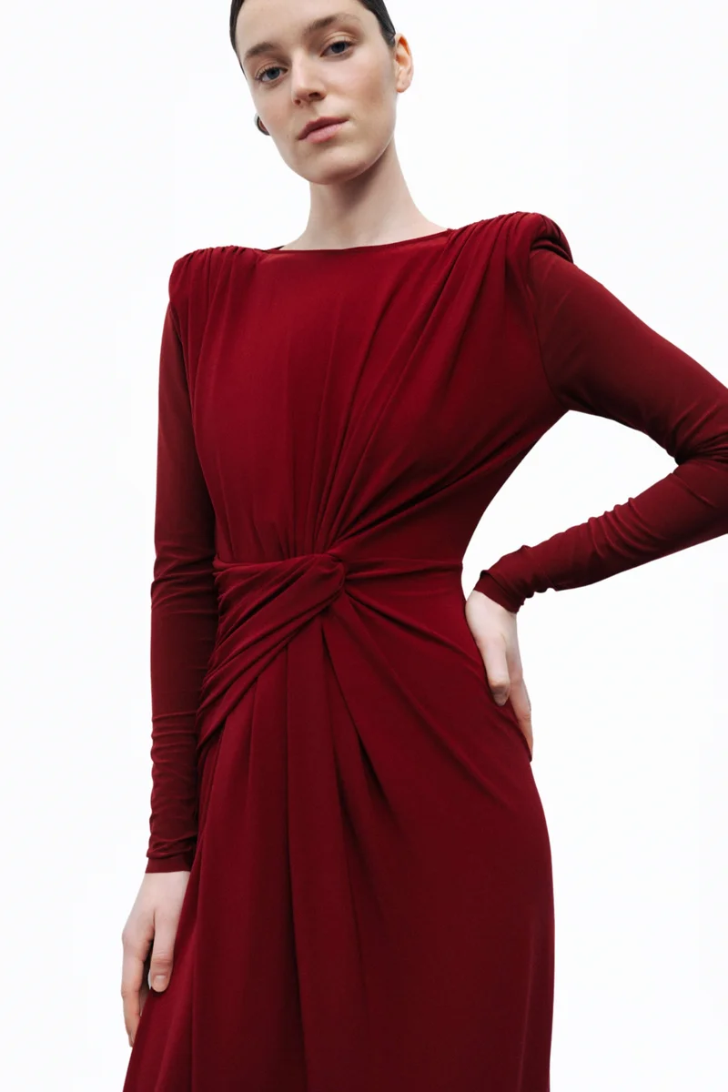نوكتورن Maxi Dress with Twirl Detail