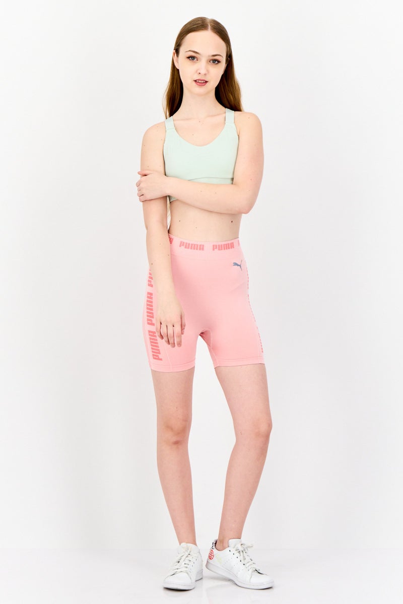 PUMA Women Sportswear Fit 5 Inseam Training Shorts, Rose Pink - Image 2