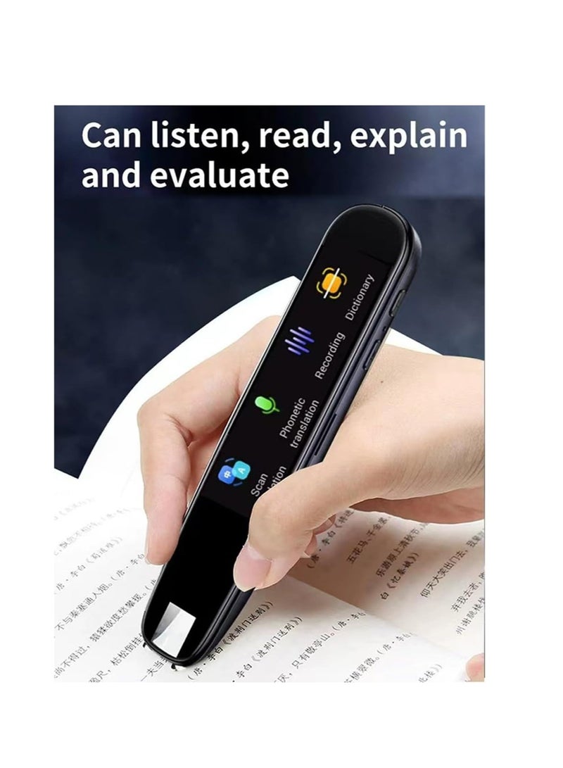 Pen Traductor, Scanning Pens for Reading for Students, Traductor Inteligente Portátil De Voz, Pluma Para Traducir Idiomas, Multipurpose Translation Device, Novelty Digital Translation Pen(black) - Image 2