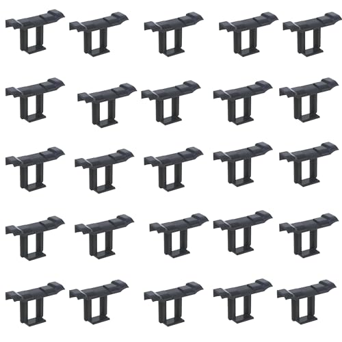 APAV Solar Panel Drain Clips | PV Module Maintenance Clamps | Water Drainage & Cleaning Support | Photovoltaic Frame Clips (Pack of 25, 35 mm) - Image 1