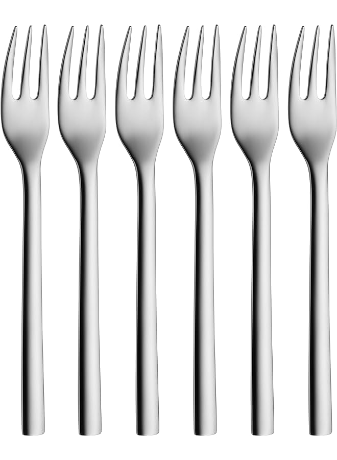 WMF Nuova Cake Fork Set 6 Pieces - Image 1