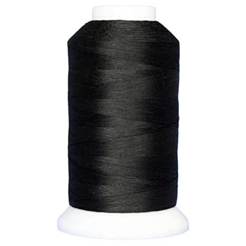 Superior Threads King TUT Quilting Thread #977 Ebony - 2000 Yard Cone - Image 1