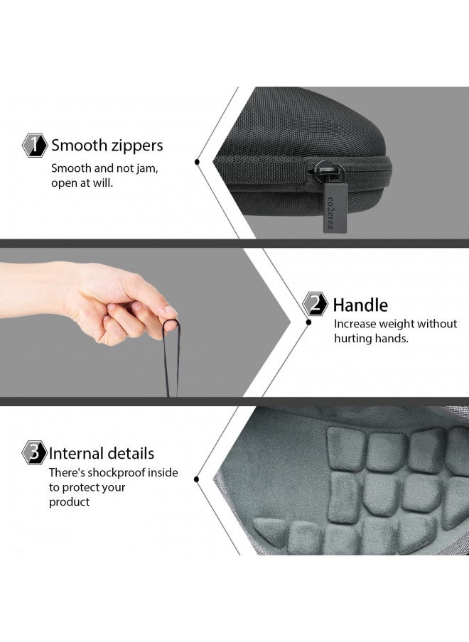 Co2Crea - co2CREA Hard Case Replacement for Logitech MX Ergo Wireless Trackball Mouse - Image 1