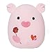 OurHonor Valentines Day Plush 16 Romantic Cow Pig Stuffed Animals with Rose and Love Heart Cute Valentines Anniversary for Him Her Girlfriend Boyfriend Wife Husband Lover - Image 2