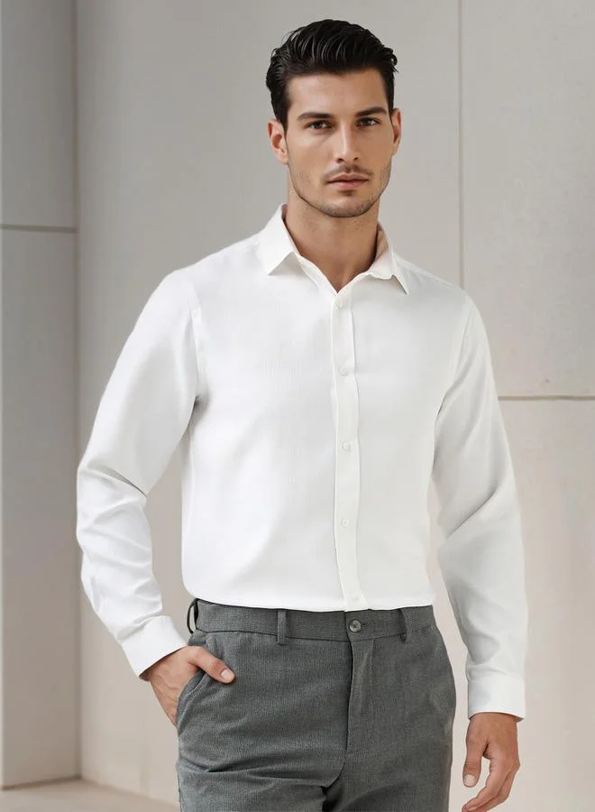 Splash FAV Regular Fit Dobby Formal Shirt