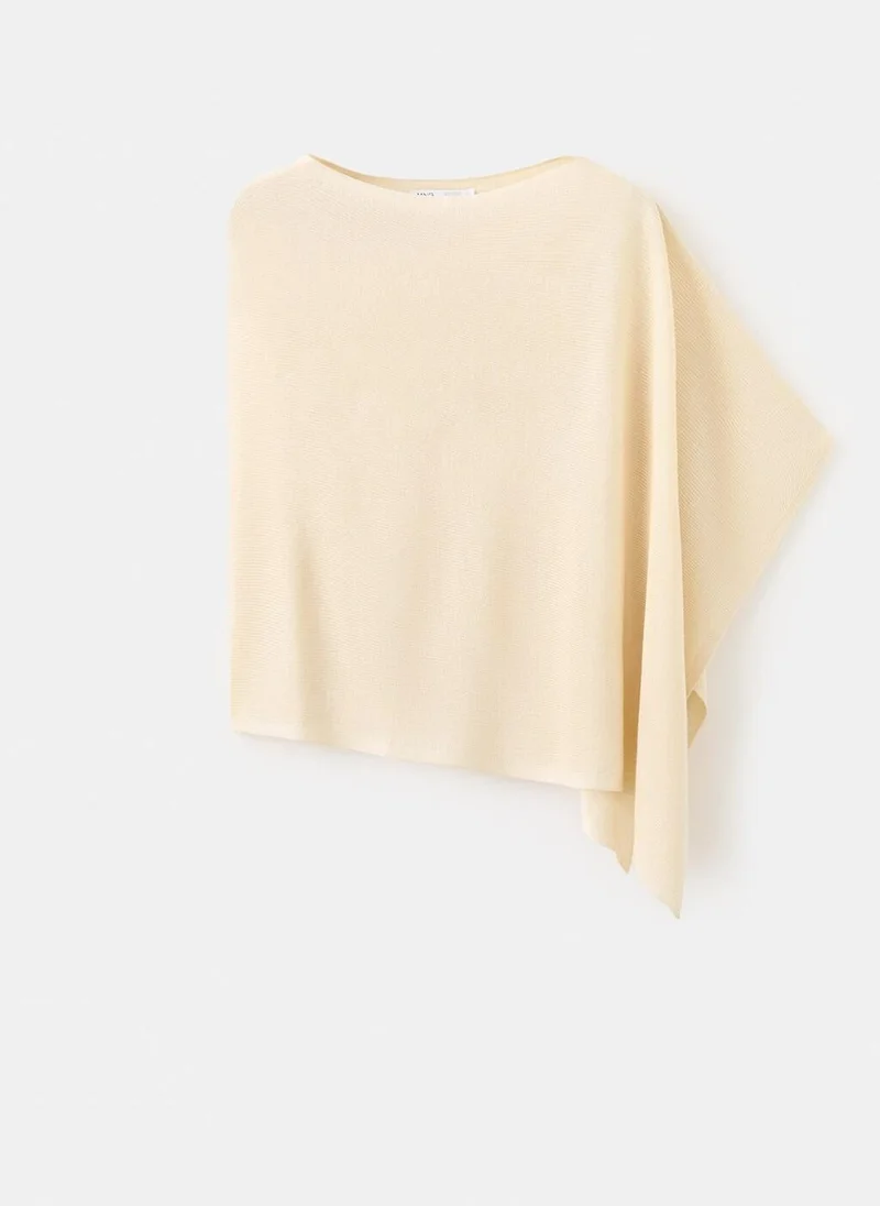 MANGO  Asymmetrical knitted cape for Women | Best Price UAE