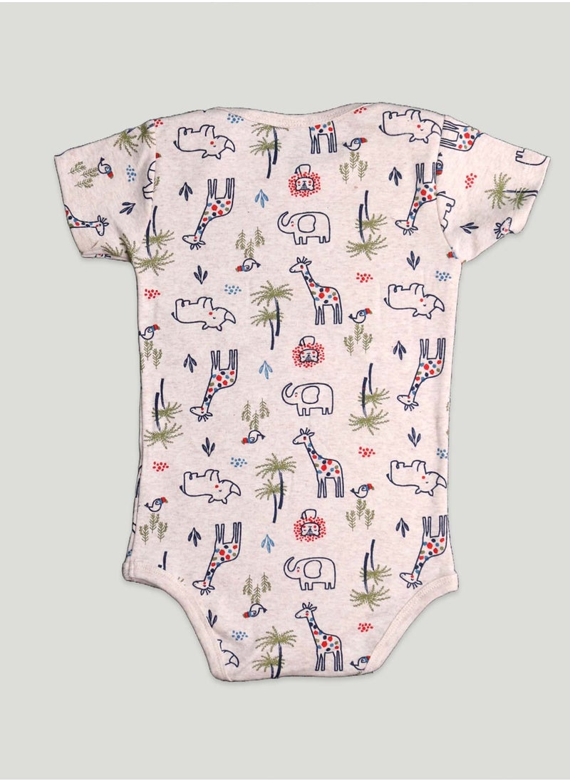 LUAY 100% Bamboo  Based Onesies | Sleepsuits| Night Suits|Jumpsuit | Wondersuit for Baby Boys & Baby Girls, New-Born, infants,Toddlers_ Including Vibrant Pattren & Colors Create festive look  - Image 4
