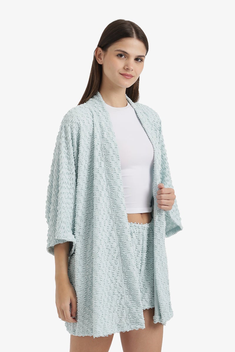 Carina Self patterned Beach Kimono - Image 2