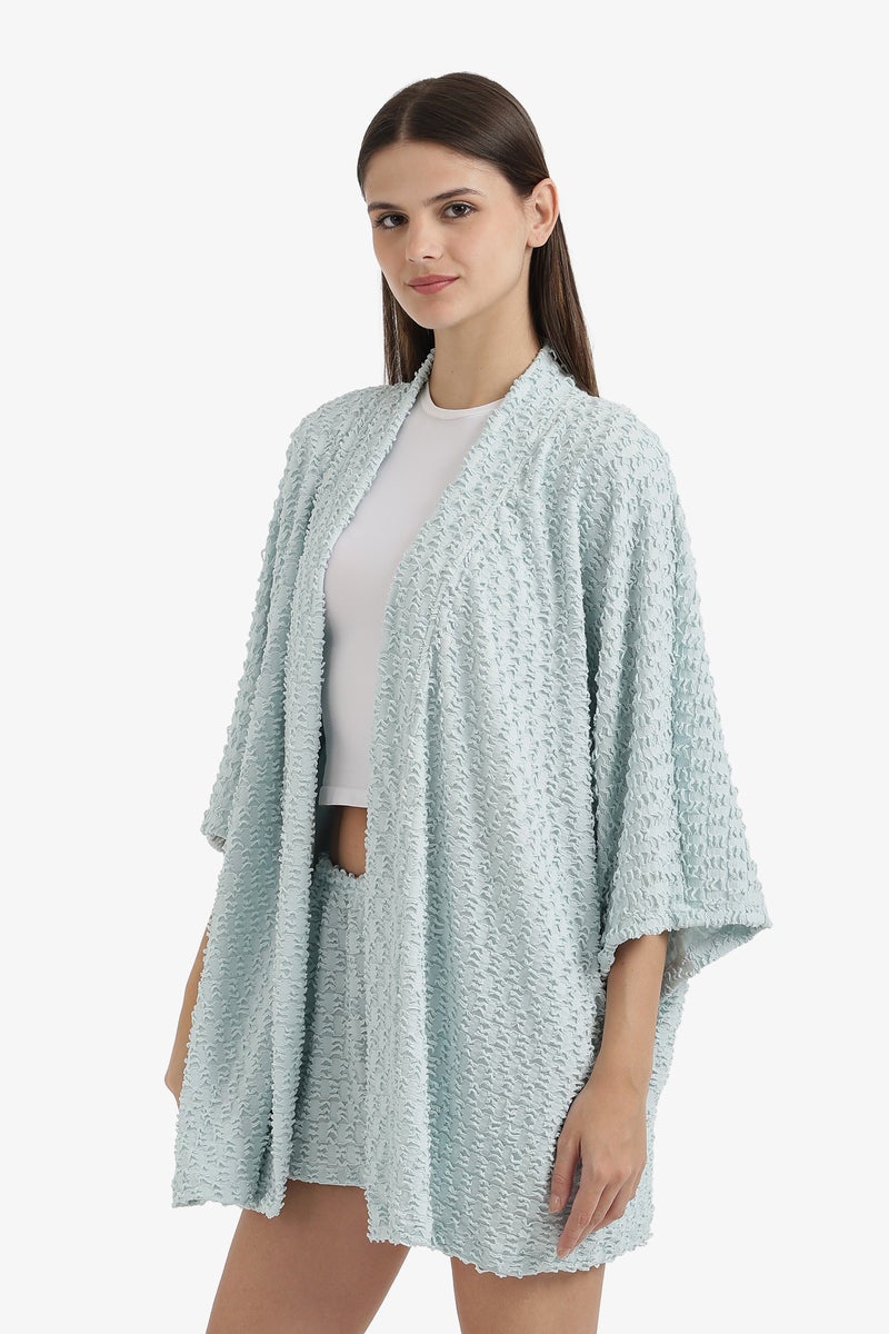 Carina Self patterned Beach Kimono - Image 3