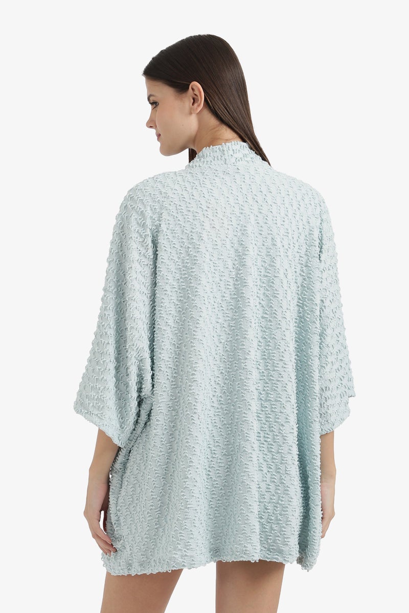 Carina Self patterned Beach Kimono - Image 4