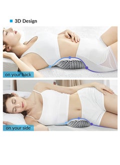 Generic Adjustable 3D Lumbar Support Pillow for Sleeping, Lower Back Pain Relief, Sciatic Nerve Support, Ideal for Side Sleepers and Pregnancy Comfort  - Image 5