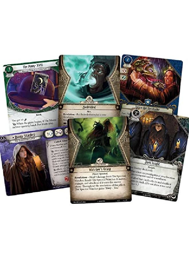 Fantasy Flight Games - Arkham Horror The Card Game The Circle Undone Deluxe Expansion ; Horror Game ; Mystery Game ; Cooperative Card Game ; Ages 14+ ; 12 Players ; Average Playtime 12 Hours ; Made By - Image 1