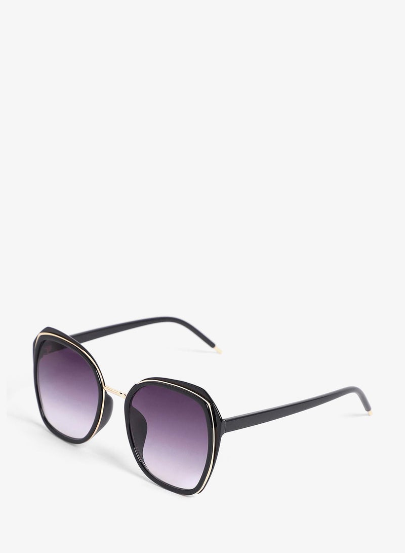 Haute Sauce Women Gradient Oversized Sunglasses - Image 5