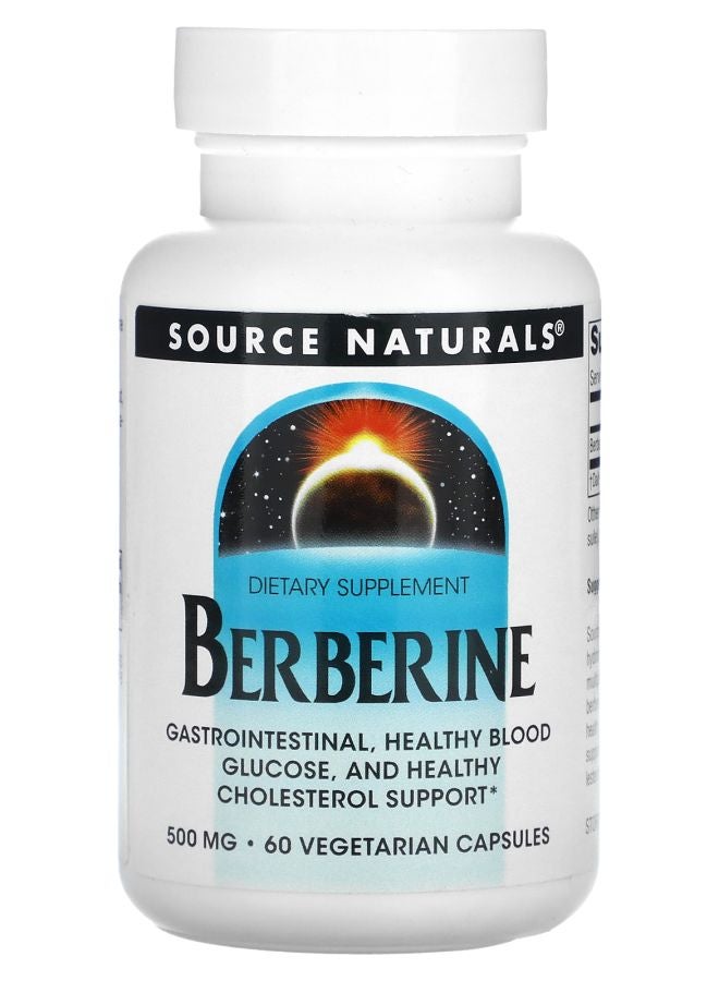 Berberine 500 mg 60 Vegetarian Capsules
