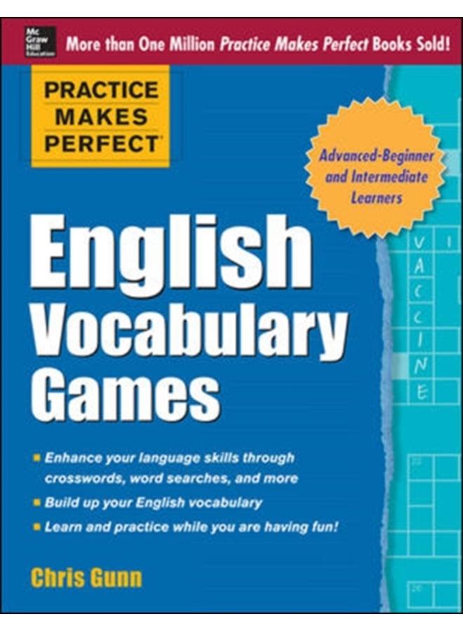 Practice Makes Perfect English Vocabulary Games 