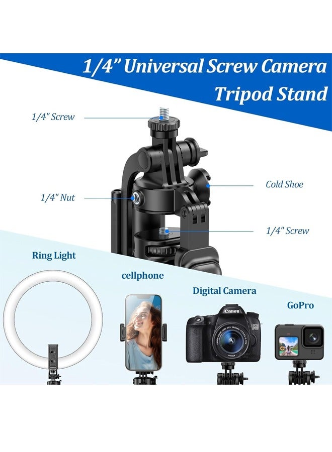 PADOM Padom 80" Phone Tripod, Tripod for iPhone & Selfie Stick Tripod Stand with Remote,Extendable All-in-1 360° Rotating Portable Travel Phone Tripod Stand for iPhone, Cell Phone, Android, Camera,GoPro  - Image 3