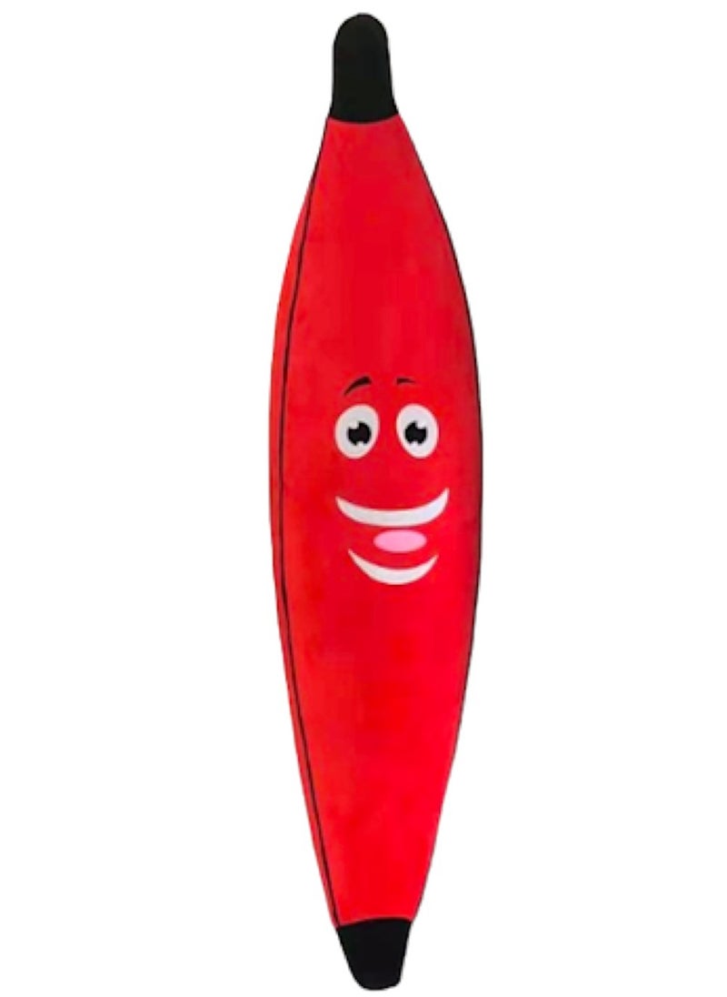 Toy Box Cute Banana Plush Pillow Fruit Stuffed Toy Soft Cushion Doll 1.90 M  - Image 2