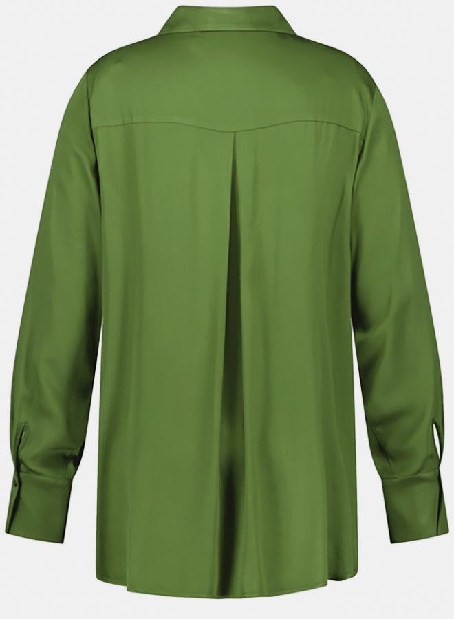GERRY WEBER Long Sleeve Blouse With A V-Neckline - Image 5
