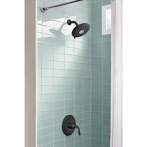 American Standard 9038074.002 Spectra Fixed 4-Function Adjustable Shower Head 7-inch 1.8 GPM, Polished Chrome - Image 3