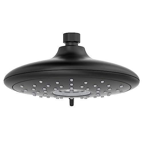 American Standard 9038074.002 Spectra Fixed 4-Function Adjustable Shower Head 7-inch 1.8 GPM, Polished Chrome - Image 4