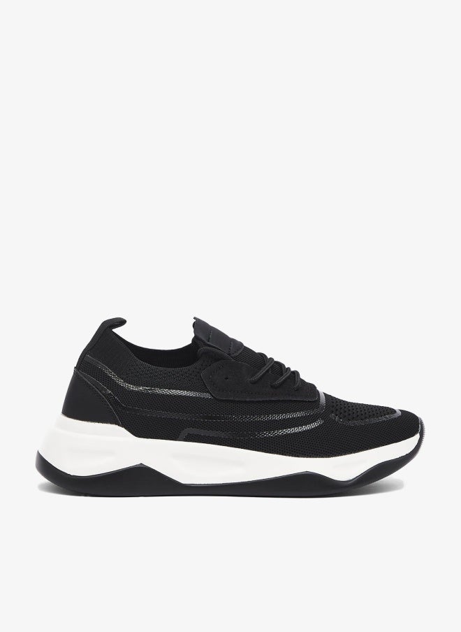 Seventy Five Casual Low Top Knitted Comfort Sneakers - Image 1
