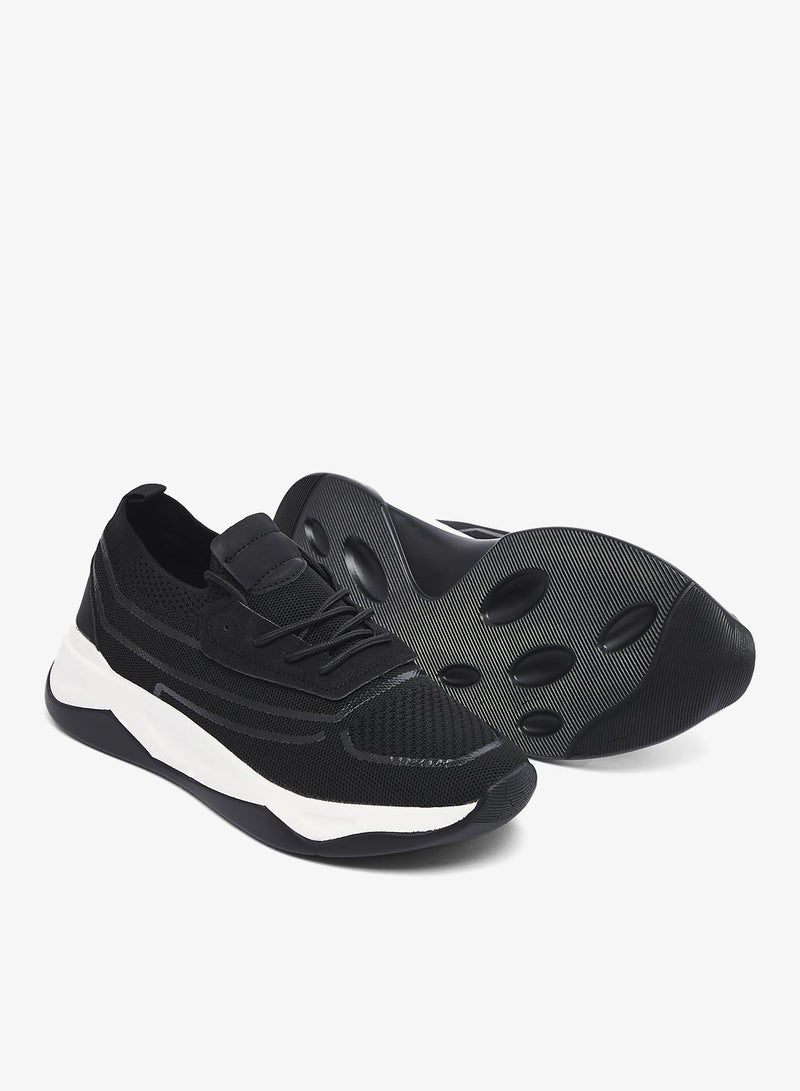 Seventy Five Casual Low Top Knitted Comfort Sneakers - Image 3