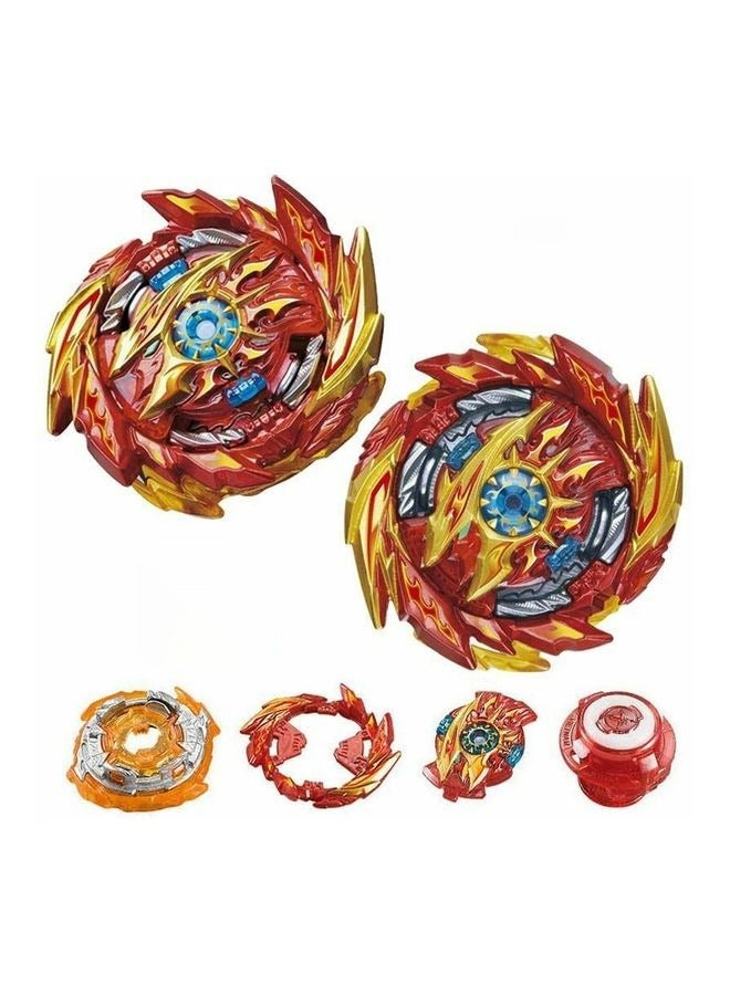 HALAMODO مجموعة قاذف خيوط سوبر هايبرون ومقبض، قاذف شفرات دوران يمين/يسار مع قمة دوارة - Image 3