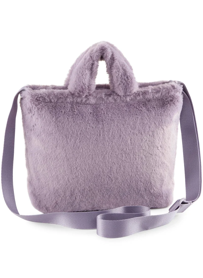 PUMA Core Fur Mini Tote Bag
