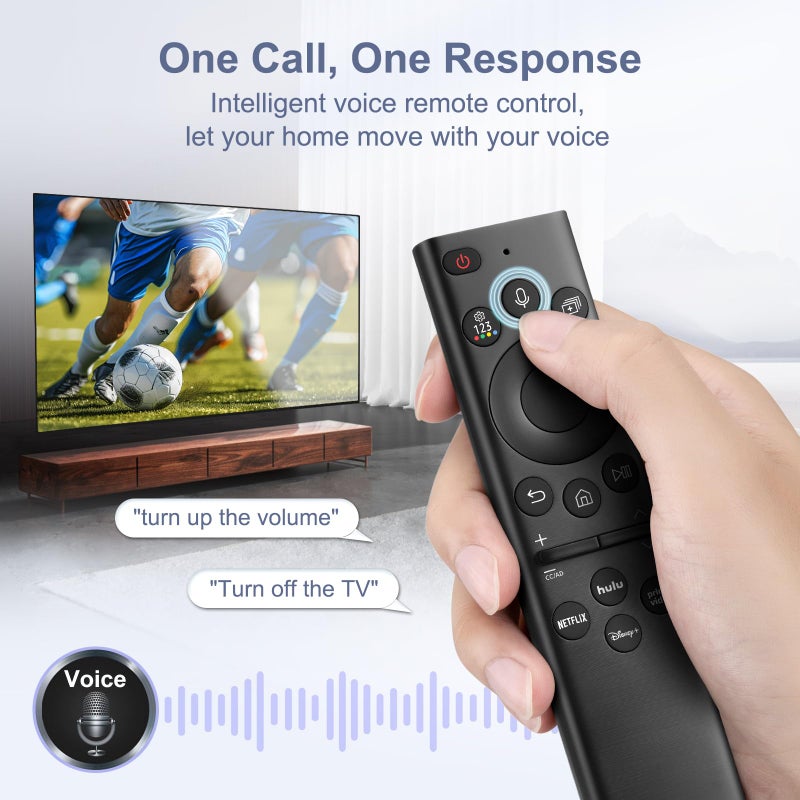 LOUTOC Replacement Voice Remote for Samsung-Smart-TV-Remote for All Samsung Frame UHD OLED QNED Series TVs with Voice Function - Image 2