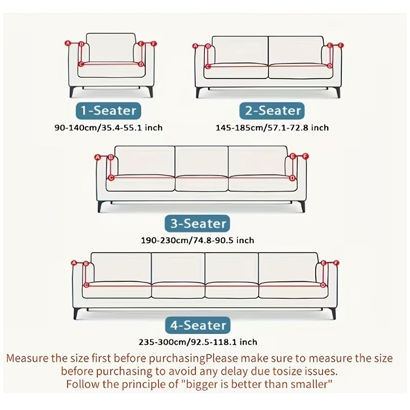 Khaki Outdoor Waterproof Four Seater Sofa Cover 235 300 Cm Adjustable Size Stretch Slipcover With Pillowcase Scratch Resistant For Home Living Room Armchair - Image 3