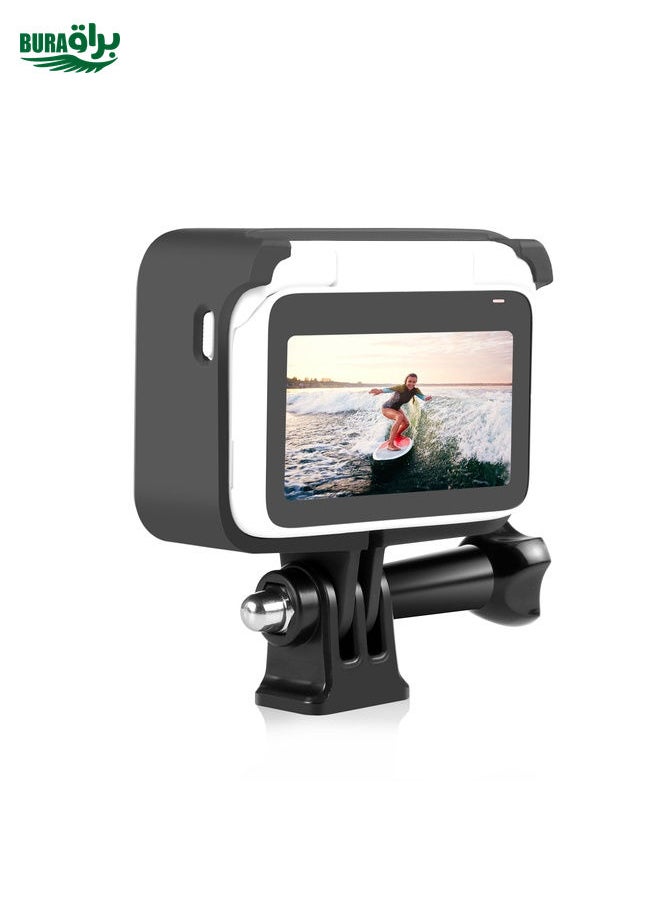 BURAQ For Insta360 GO 3 / GO 3S PULUZ Camera Battery Case Cooling Plastic Protective Frame (Black)  - Image 3