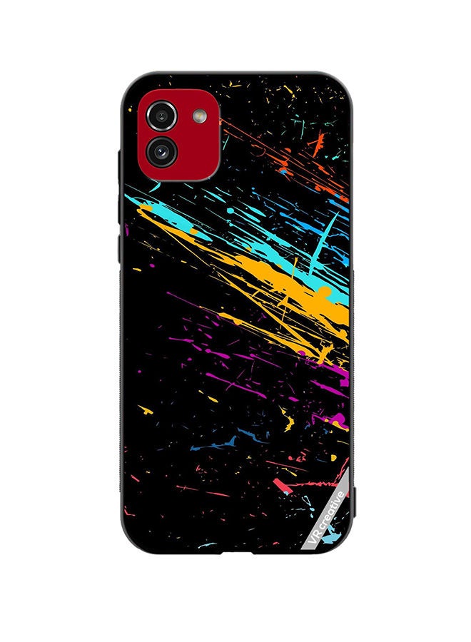 VR CREATIVE Protective Case Cover For Samsung Galaxy A03 Multicolor Design - Image 1