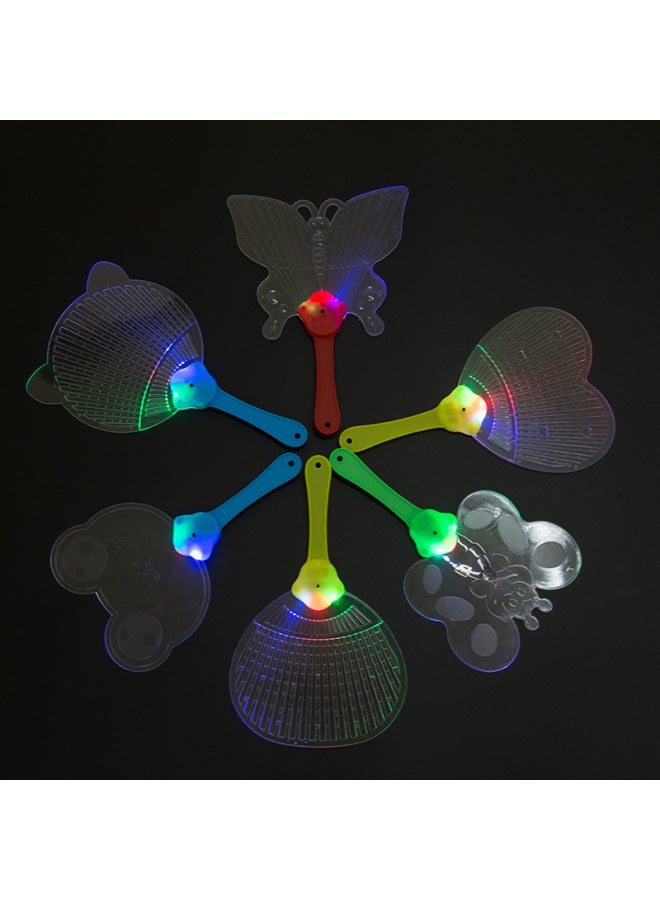 Loquat Luminous Fan Summer Night Market Square Stall Hot Supply Luminous Children's Toys Yiwu Small Commodities Stall-Color:Cat Ears - Image 3