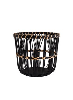 CASA ROSA 3-piece round wooden and bamboo tree stand set with an elegant and modern design  - Image 3