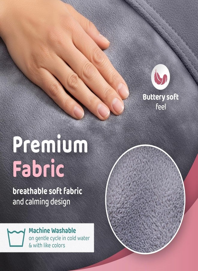 Zomaple Mastectomy Recovery Pillow with Strap, Gel Pack, Seat Belt Cover & Shower Lanyard - Post-Op Essentials, Breast Augmentation/Reduction & Recovery Supplies - Washable Cover for Comfort & Support - Image 4