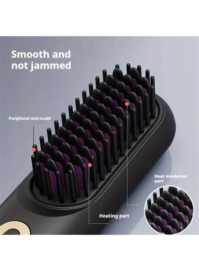 DX1357 Cordless Hair Straightening Comb, 3500W, Multicolored - Image 2