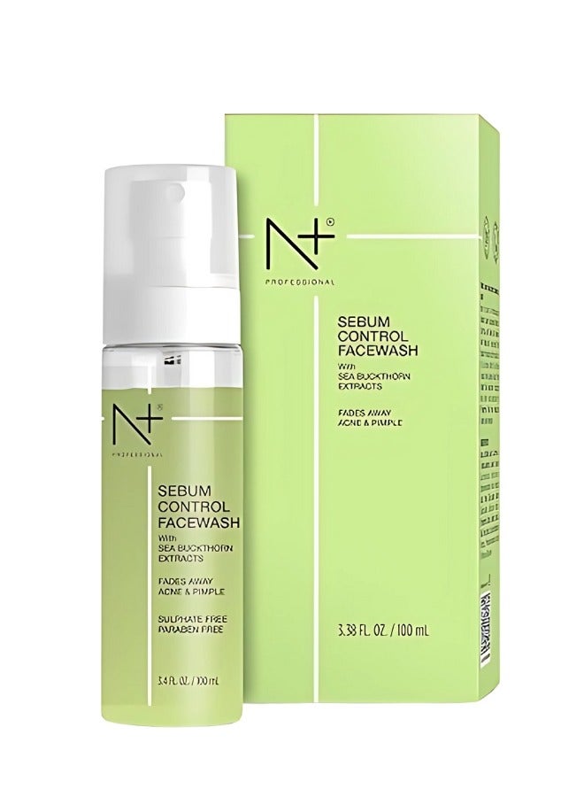 N+ Professional N+ Sebum Control Face Wash 100Ml