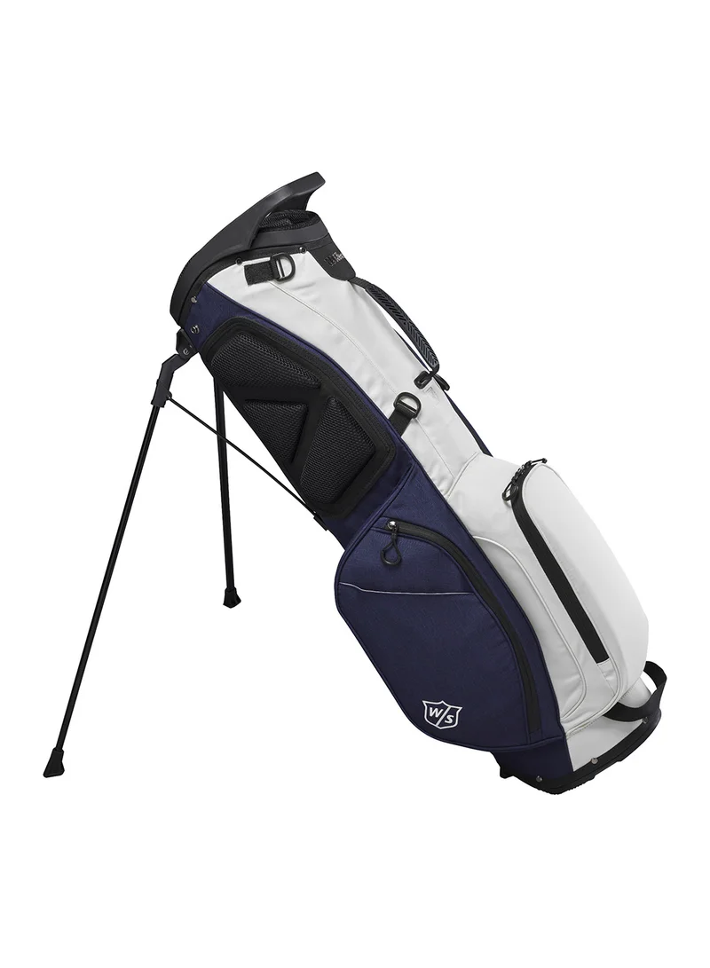 ويلسون حقيبة إكسو لايت قائمة للجولف - أزرق/ أبيض
