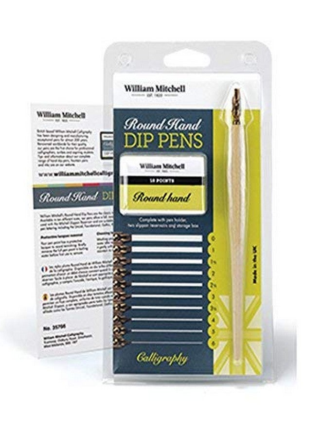 William Mitchell Calligraphy Round Hand Dip Pens Set - Image 2