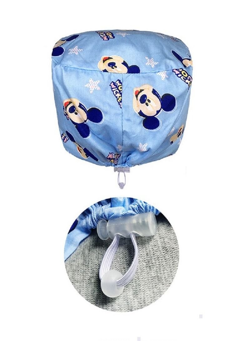 Gasin Cotton Surgical Cap With Buttons - Image 5