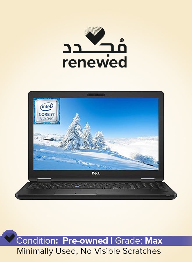DELL Renewed - Latitude 5491 Laptop With 14-Inch Display, Intel Core i7 8th Gen/8GB RAM/256GB SSD/Windows 10 English black - Image 1