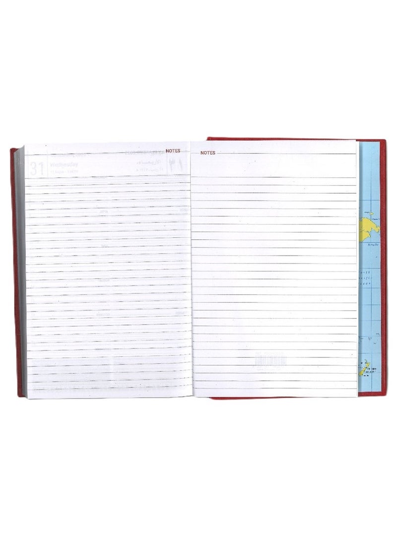 Psi - 2025 A5 Size Executive Diary With Textured Hard Cover - Image 1
