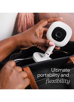 Nanit Flex Multi - Stand – Travel Baby Monitor Accessory, Portable Stand For Pro Monitor (Camera Not Included) - White  - Image 3